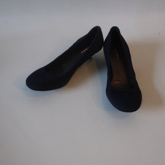 Womens Prada Purple Suede Kitten Heel Pumps 36 US/6 * - Picture 2 of 11